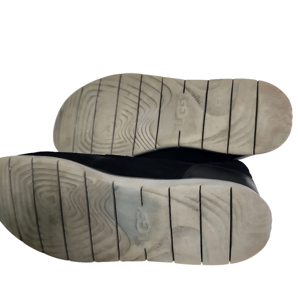 Ugg Hendrickson Chukka Boots Black Suede 1013862 Size 10 - Picture 5 of 9